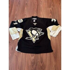 Reebok CCM Jersey Pittsburgh Penguins #71 Evgeni Malkin Size 48 250 Year Patch